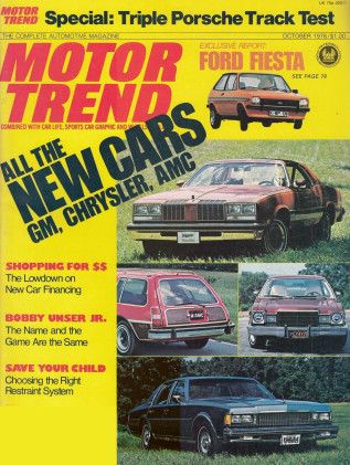 MOTOR TREND 1976 OCT - TURBO CARRERA RSR, NIKI